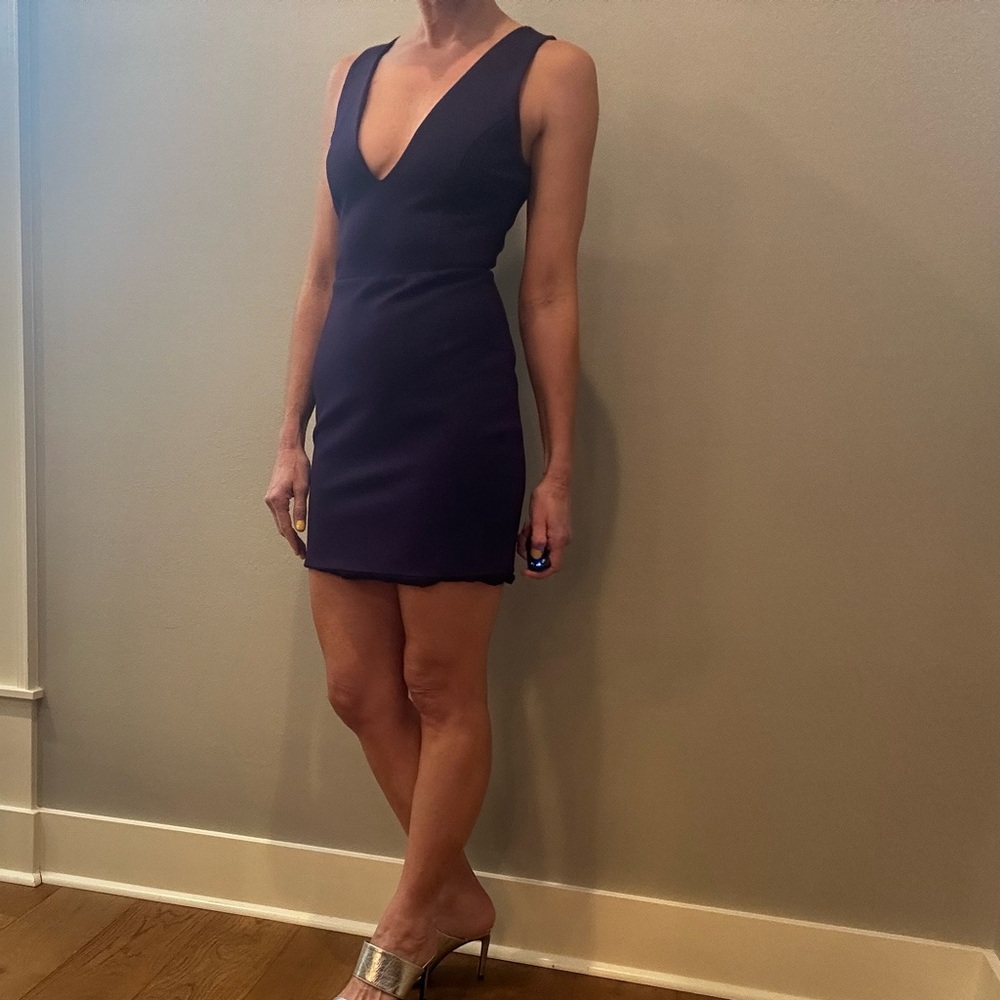 six crisp days Purple Dress